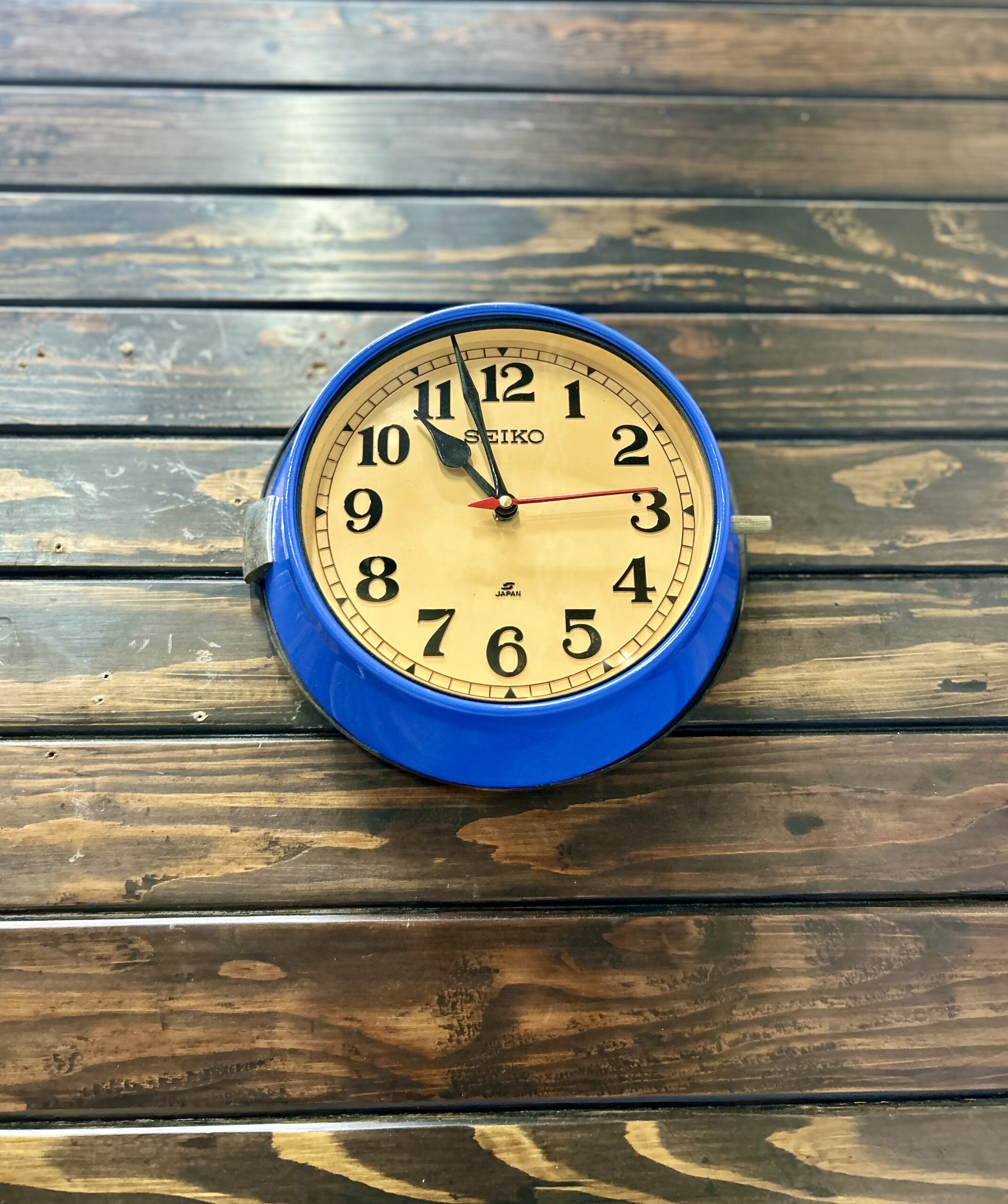HORLOGE MURALE SEIKO nautique SEIKO pour navire industriel maritime
