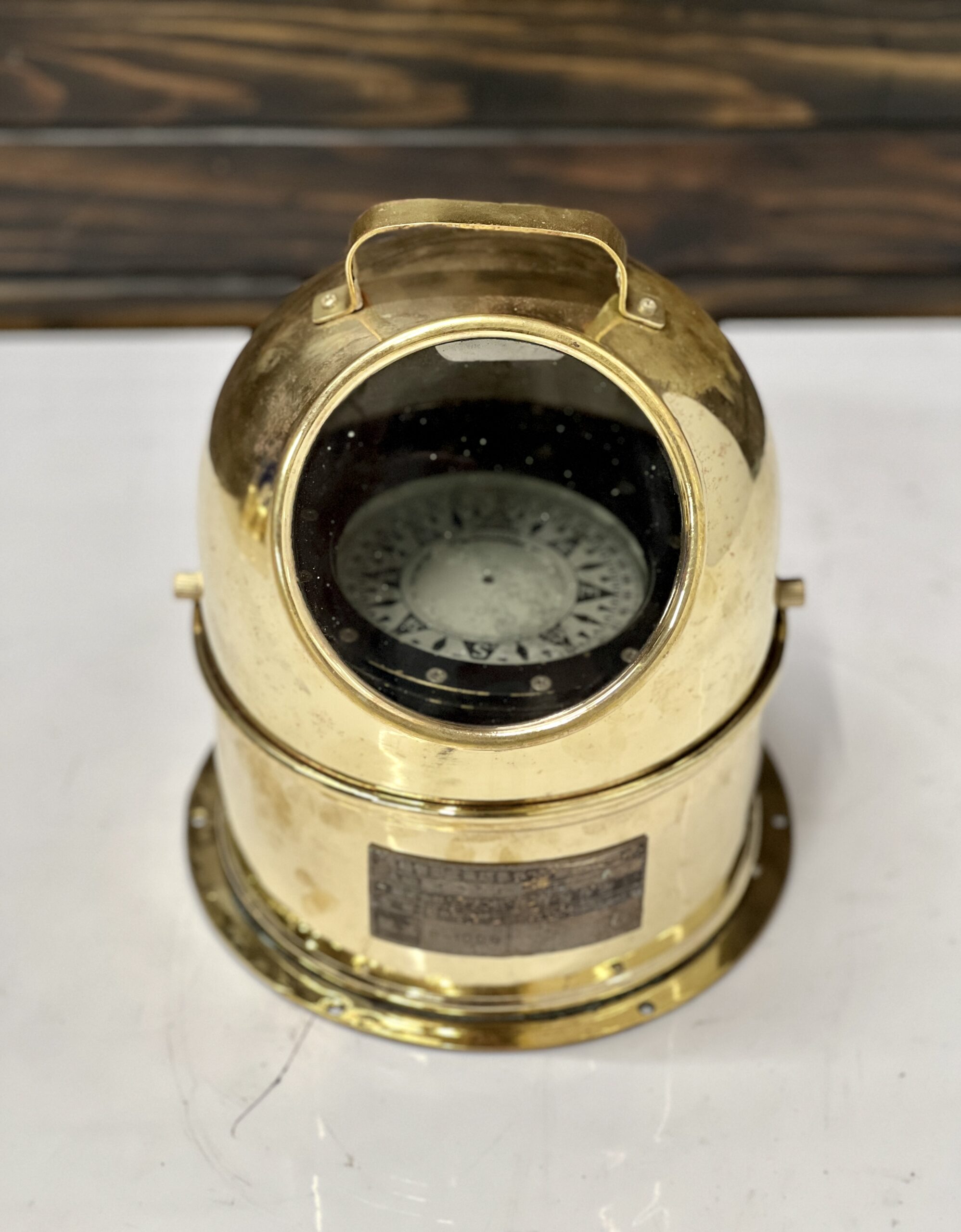 AuthenticVintage Original Ship Salvage Nautical Direction Diako Boat Compass